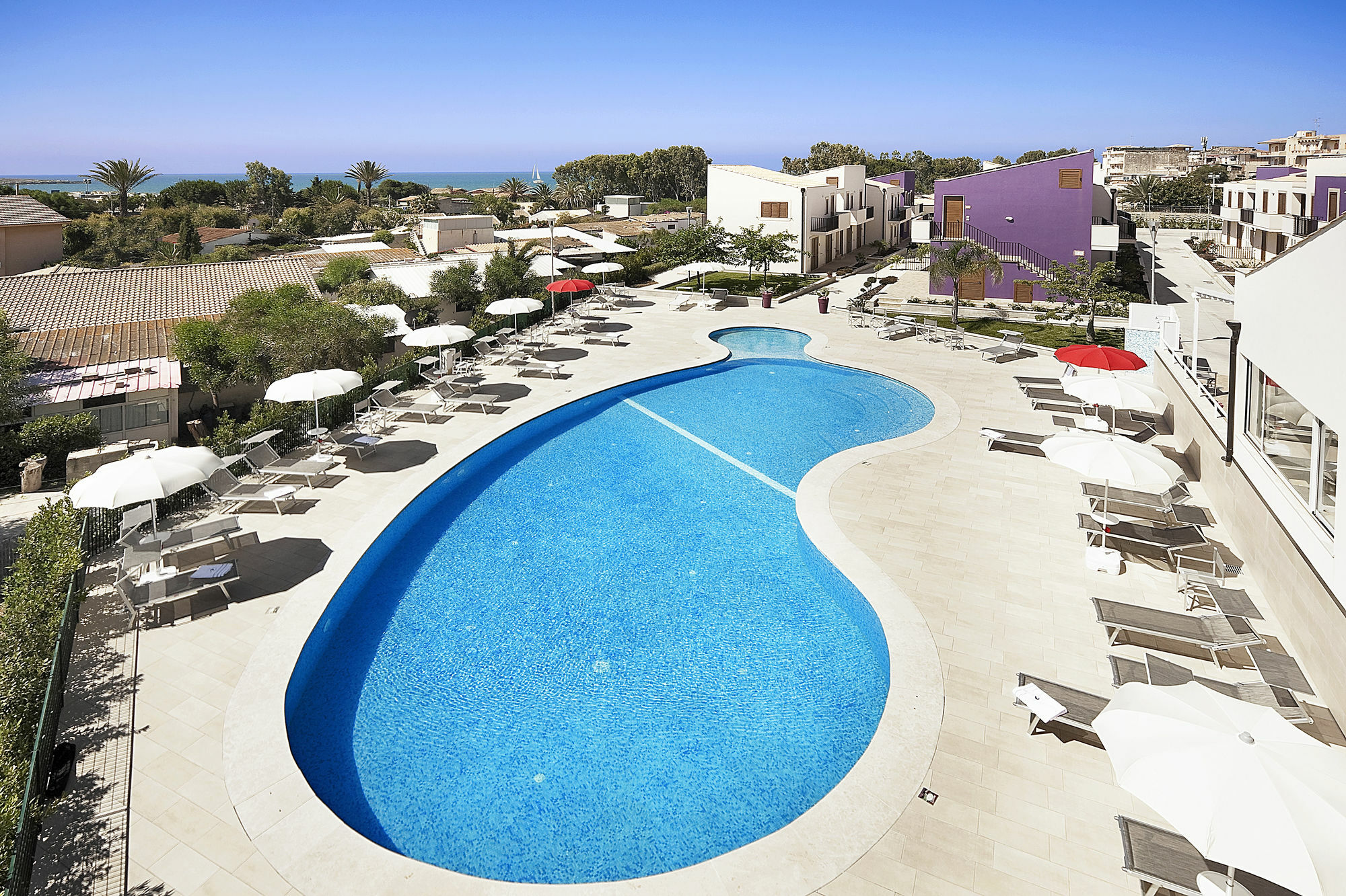 Blu Modicamare Aparthotel Marina di Modica Exterior photo